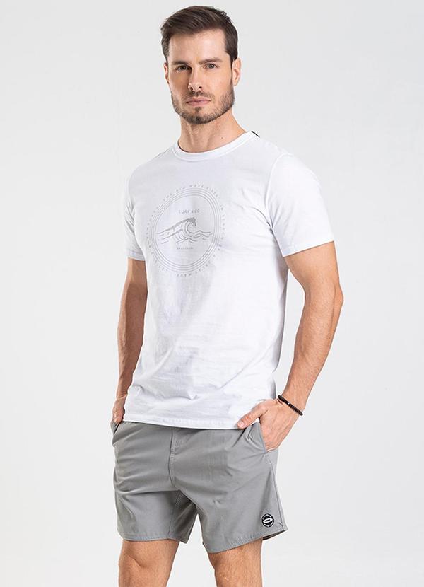 Rovitex - Bermuda de Microfibra Sarjada Long Bong Cinza 5