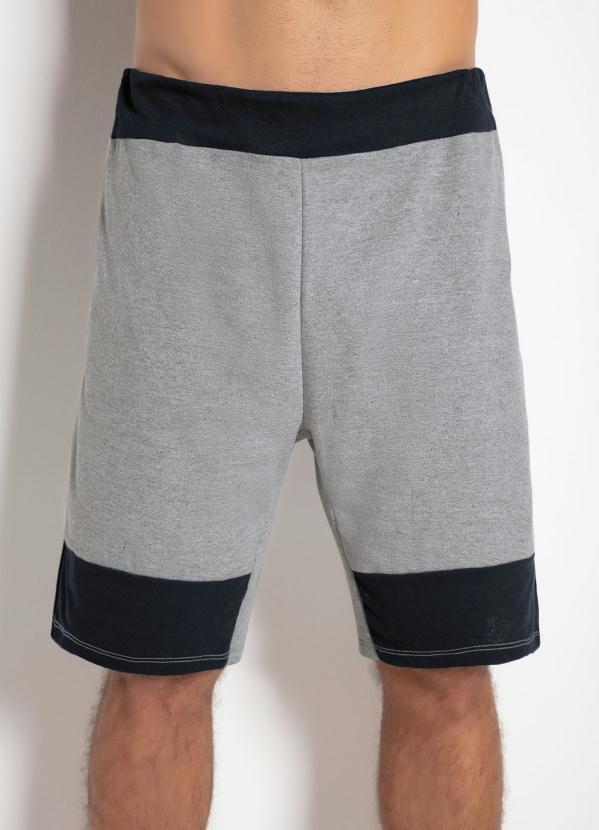 Moda Pop - Bermuda de Moletinho com Detalhes Mescla 5