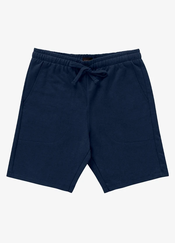 Diametro - Bermuda de Moletom Masculina Azul