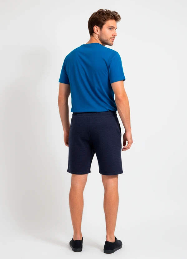 Multimarcas - Bermuda em Malha Azul 2