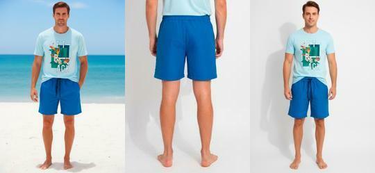 Bermuda em Microtel Azul