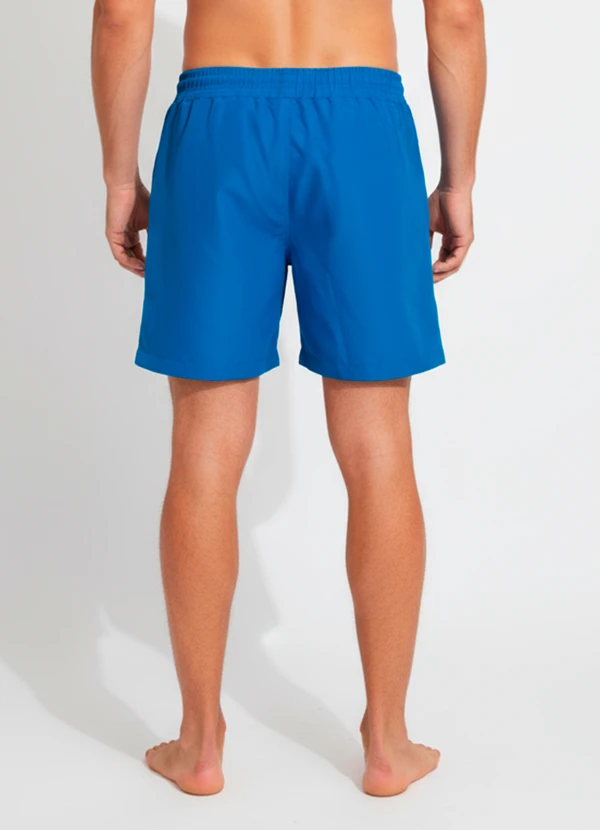 Multimarcas - Bermuda em Microtel Azul 5