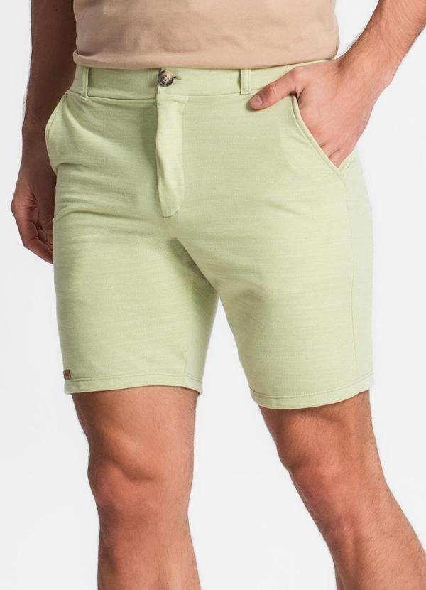 Diametro - Bermuda em Moletinho Linho Verde 1