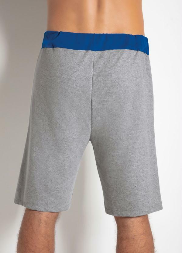 Outlet - Bermuda em Moletinho Mescla com Detalhes 7