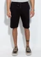 Exco - Bermuda em Moletom Preto - variação: Preto