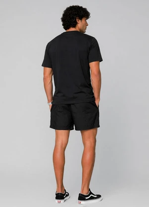 Rovitex - Bermuda em Sarja Preto - ROVITEX
