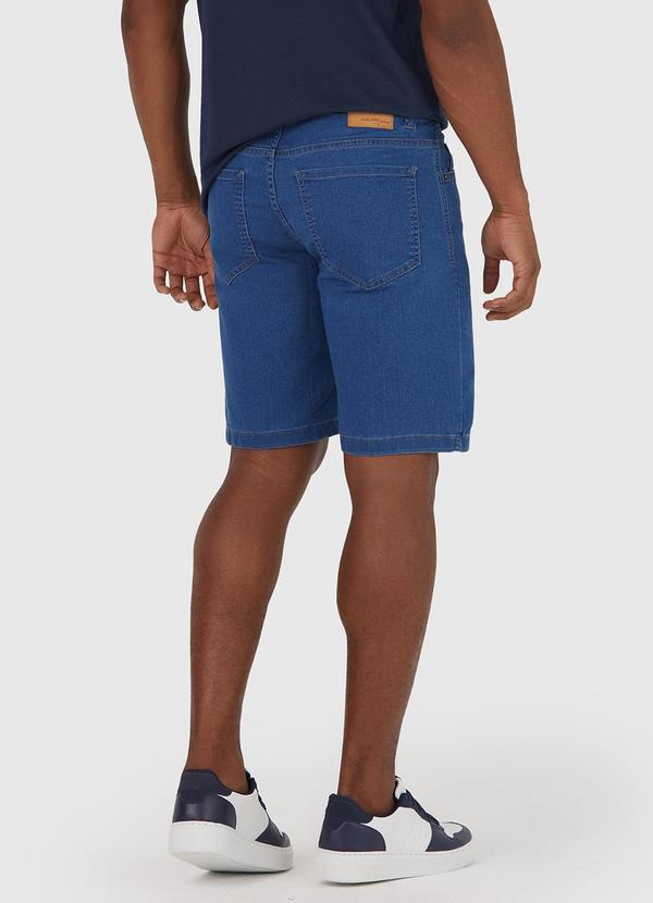 Malwee - Bermuda Jeans Masculina Azul