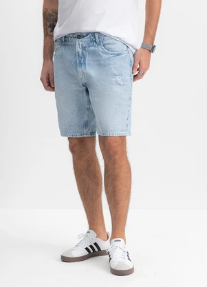 Essendi - Bermuda Jeans Masculina Azul - ESSENDI