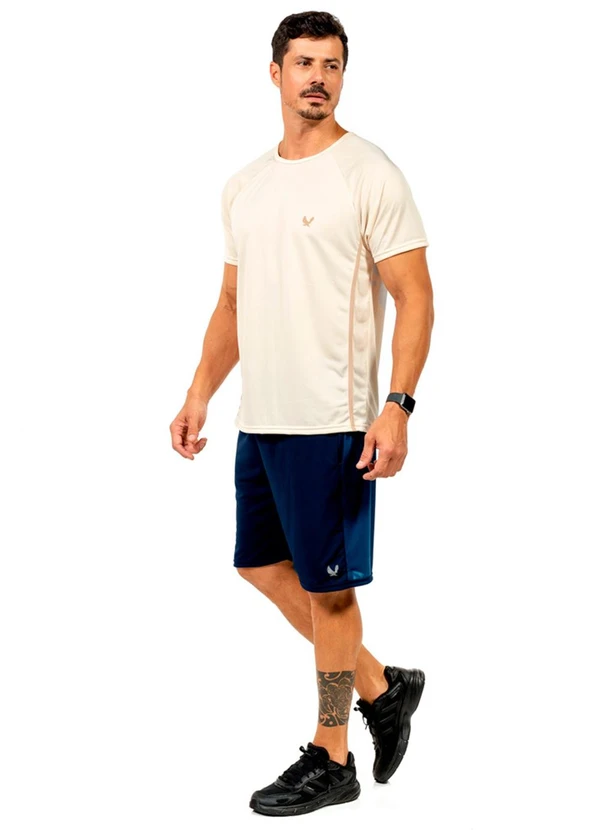 Decoy - Bermuda Leve Estampada Masculina Azul 2