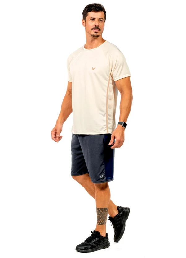 Decoy - Bermuda Leve Estampada Masculina Cinza 2