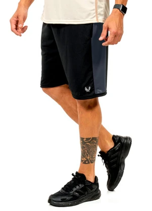 Decoy - Bermuda Leve Estampada Masculina Preto - DECOY