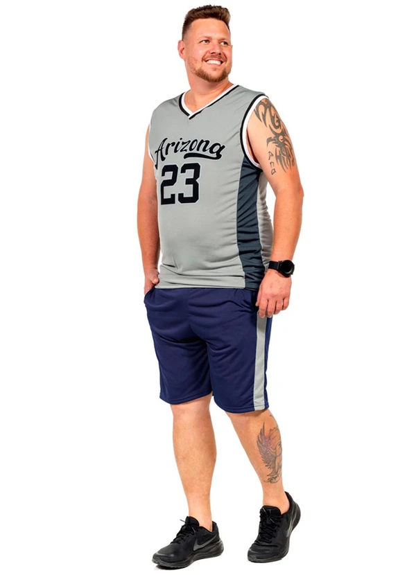 Decoy - Bermuda Leve MasculinaAzul 2