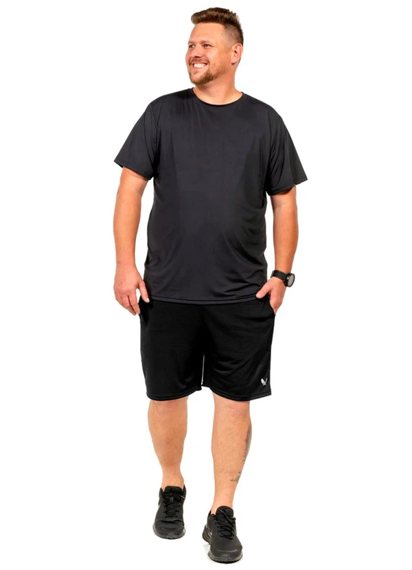 Decoy - Bermuda Leve Masculina Preto 2
