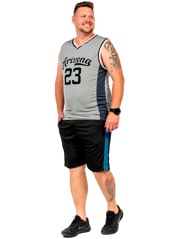 Decoy - Bermuda Leve MasculinaPreto 2