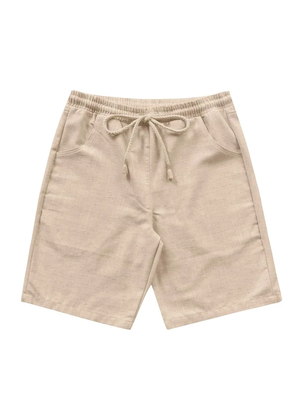 Aurus - Bermuda Linho Marrom 3