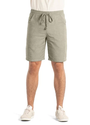 Aurus - Bermuda Linho Verde - AURUS