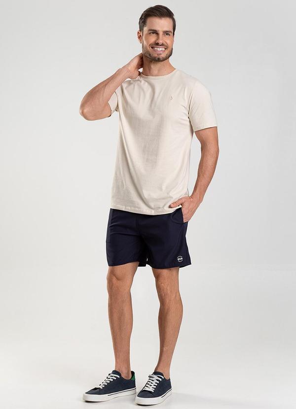 Rovitex - Bermuda Lisa de Microfibra Long Bong Azul 3