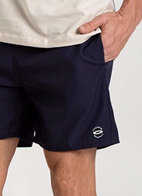 Rovitex - Bermuda Lisa de Microfibra Long Bong Azul 6