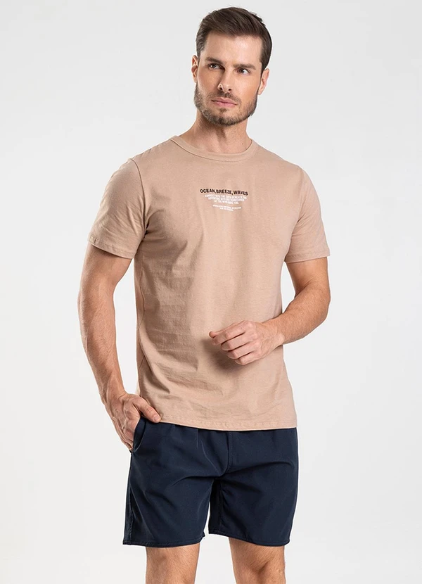 Rovitex - Bermuda Lisa de Microfibra Long Bong Azul 5