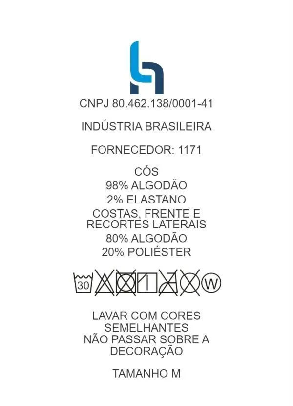 Moda Pop - Bermuda Listrada Preta 8