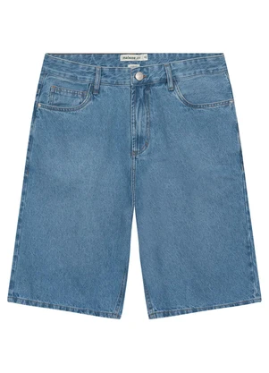 Malwee - Bermuda Loose Fit Azul - MALWEE