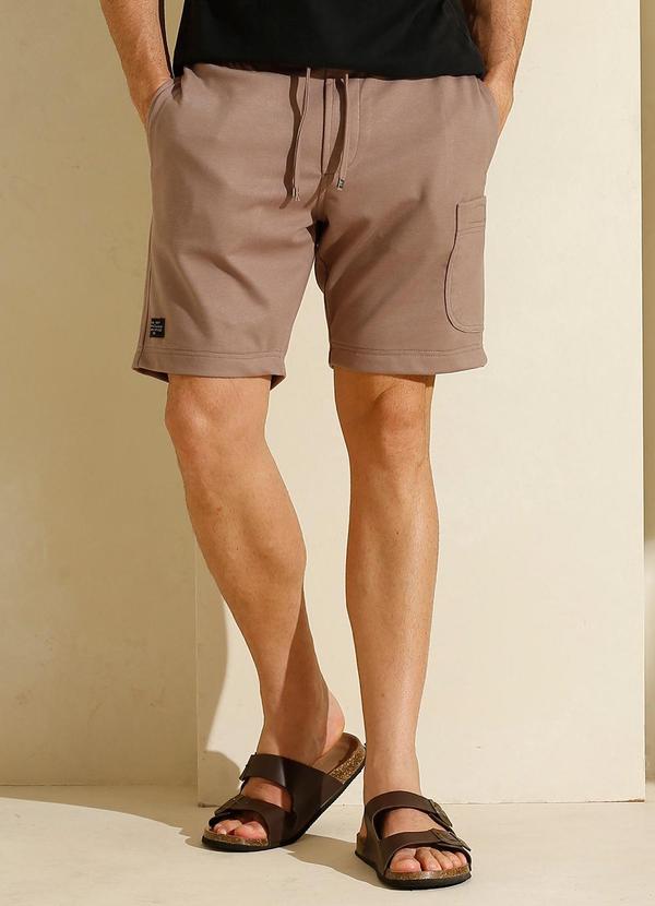 Rafree - Bermuda Masc Diagonal Avelã 1