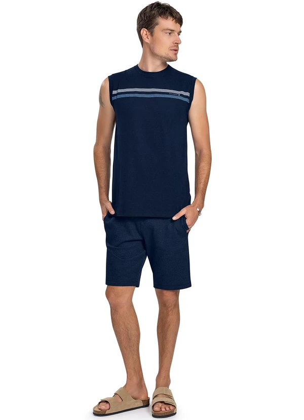 Diametro - Bermuda Masculina Azul 6