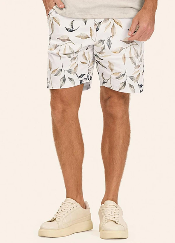 Diametro - Bermuda Masculina Bege