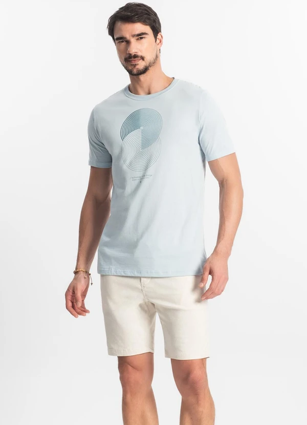 Diametro - Bermuda Masculina Bengaline Bege 3