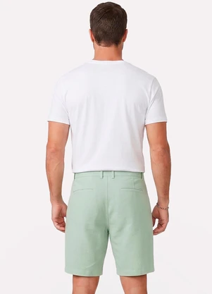 Diametro - Bermuda Masculina Bengaline Verde - DIAMETRO