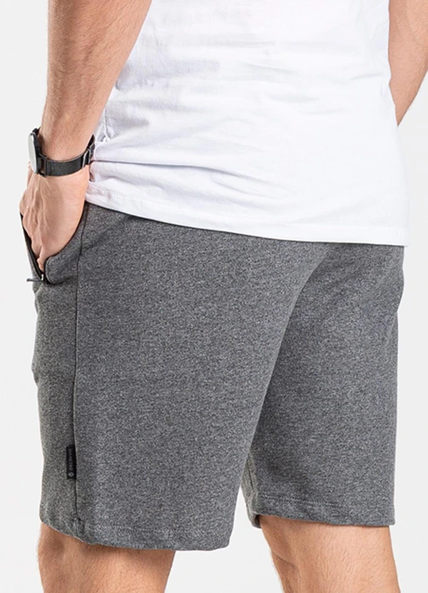 Diametro - Bermuda Masculina Cinza 2