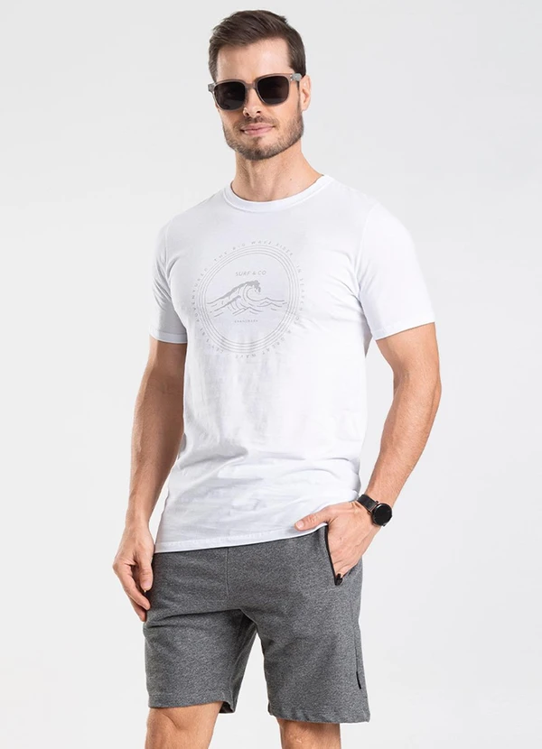 Diametro - Bermuda Masculina Cinza 3