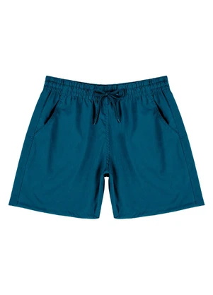 Select - Bermuda Masculina com Bolsos de Tactel Azul - SELECT