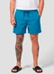 Select - Bermuda Masculina com Bolsos de Tactel Cinza - variação: Azul