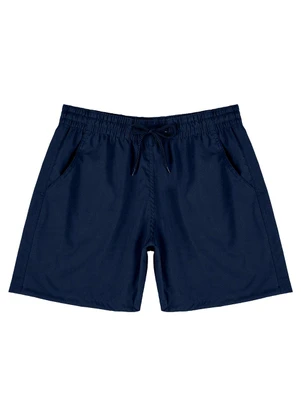 Select - Bermuda Masculina com Bolsos de Tactel Azul - SELECT