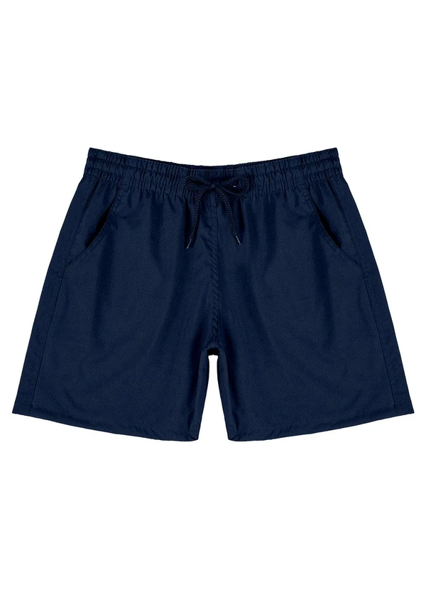 Select - Bermuda Masculina com Bolsos de Tactel Azul