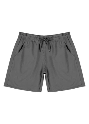 Select - Bermuda Masculina com Bolsos de Tactel Cinza - SELECT