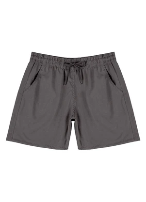 Select - Bermuda Masculina com Bolsos de Tactel Cinza - SELECT