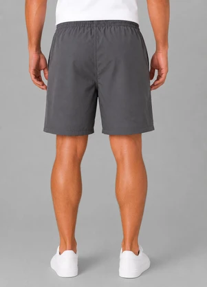 Select - Bermuda Masculina com Bolsos de Tactel Cinza - SELECT