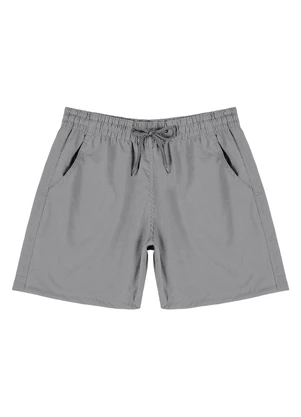 Select - Bermuda Masculina com Bolsos de Tactel Cinza - SELECT