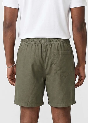 Rovitex - Bermuda Masculina com Bolsos de Tactel Verde - ROVITEX