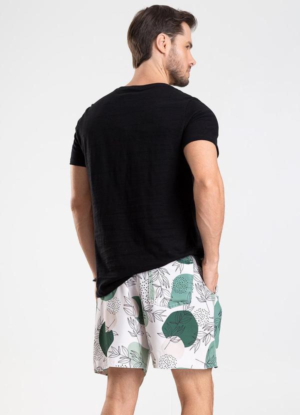 Rovitex - Bermuda Masculina de Microfibra Long Bong Verde 4