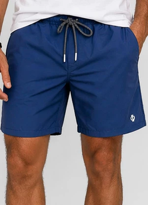 Bermuda Masculina em Microfibra Diametro (Azul) - DIAMETRO
