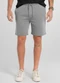 Just Basic - Bermuda Masculina em Moletom Cinza - variação: Cinza
