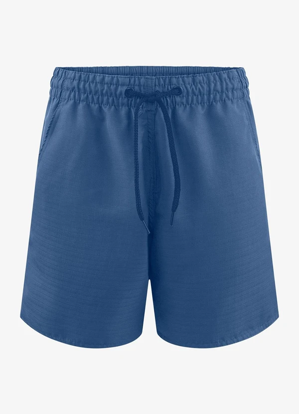 Diametro - Bermuda Masculina em Poliester Azul