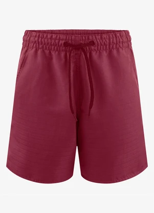 Diametro - Bermuda Masculina em Poliester Vermelho - DIAMETRO
