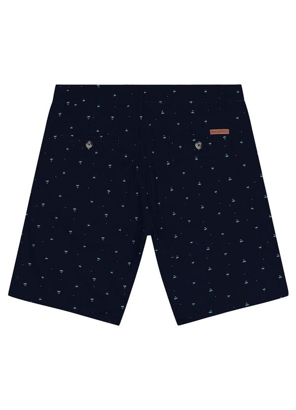 Diametro - Bermuda Masculina em Sarja Azul 4