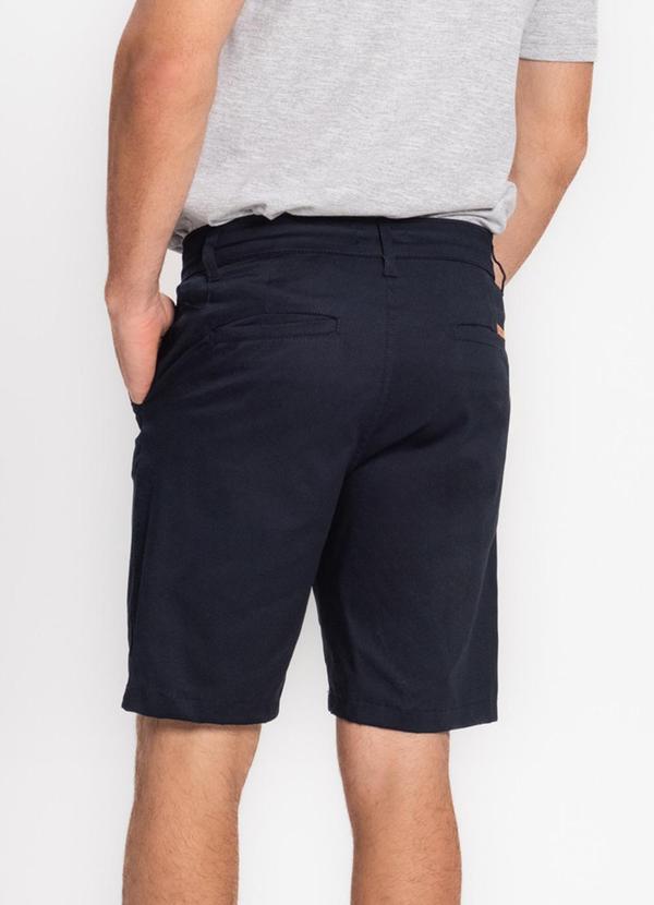 Diametro - Bermuda Masculina em Sarja Azul 2