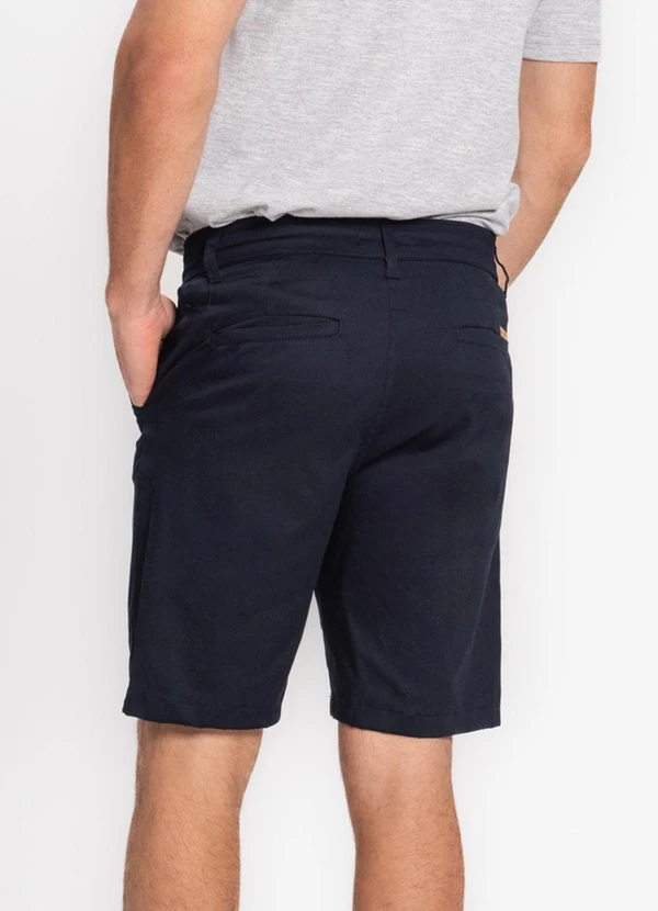 Diametro - Bermuda Masculina em Sarja Azul 2