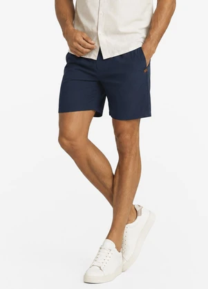 Diametro - Bermuda Masculina em Sarja Azul - DIAMETRO